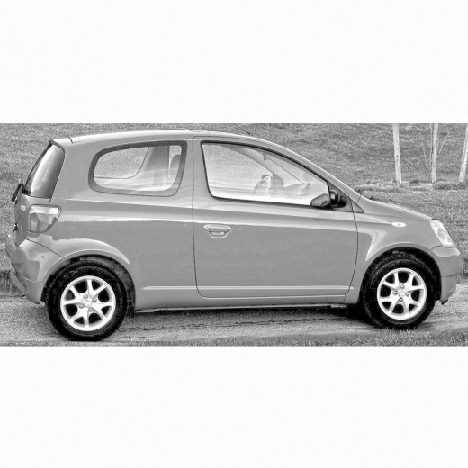 Дверь передняя правая Toyota Vitz/ Echo '99-'05 контрактная (3door/ 2door)