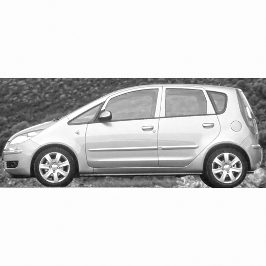 Дверь задняя левая Mitsubishi Colt '02-'12/ Colt Plus '04-'12  контрактная