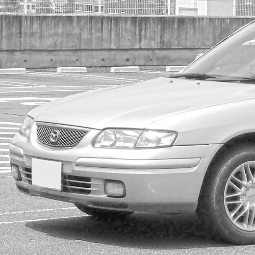 Решетка радиатора Mazda Capella Sedan '97-'99 контрактная