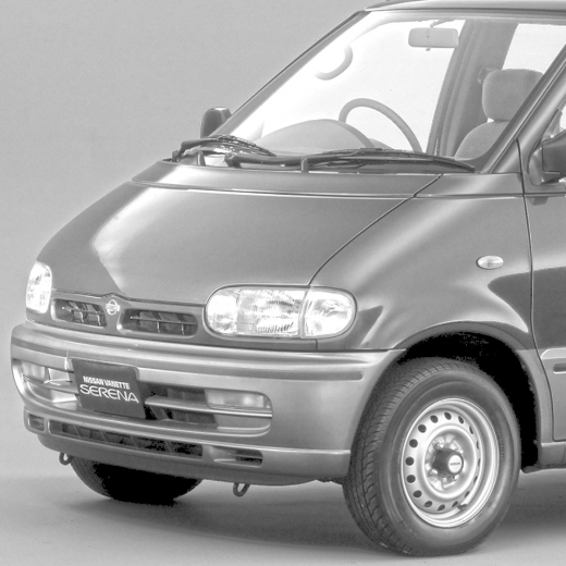 Решетка радиатора Nissan Vanette Serena '91-'97 контрактная