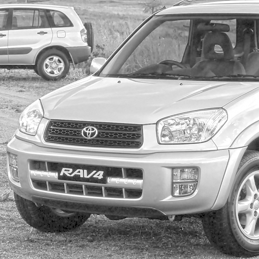 Решетка радиатора Toyota Rav4 '00-'03 контрактная