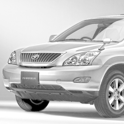 Решетка радиатора Toyota Harrier/ Lexus RX '03-'07 в капот контрактная