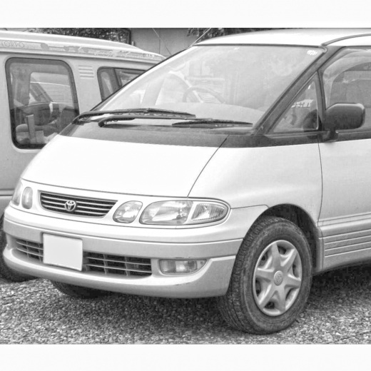Решетка радиатора Toyota Estima Emina '96-'00 контрактная
