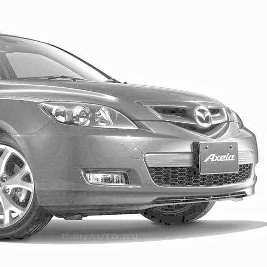 Решетка радиатора Mazda 3/ Axela '06-'09 Sport HB в капот контрактная 