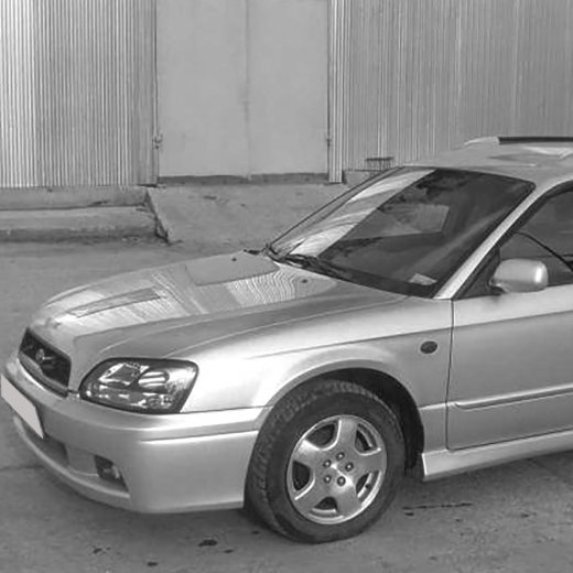 Крыло переднее Subaru Legacy '97-'03 левое под повторитель контрактное