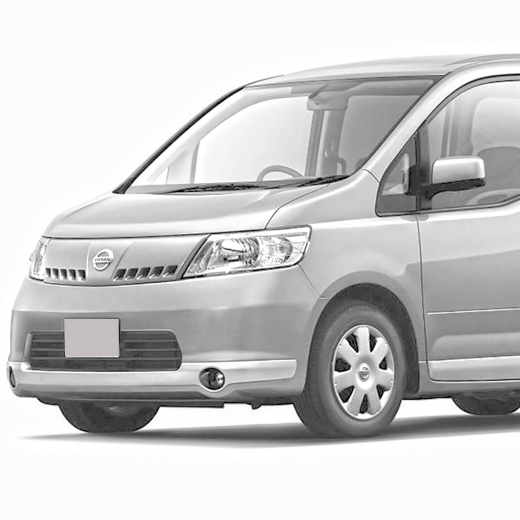 Крыло переднее Nissan Serena '05-'07 левое контрактное