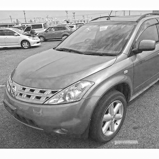 Крыло переднее Nissan Murano '02-'08 левое под повторитель Контрактный