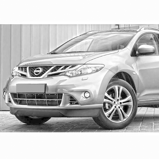 Крыло переднее Nissan Murano '08-'15 левое контрактное