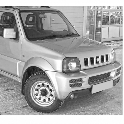 Крыло переднее Suzuki Jimny Wide '98-'02/ Jimny Sierra '02-'18 правое уширитель контрактное