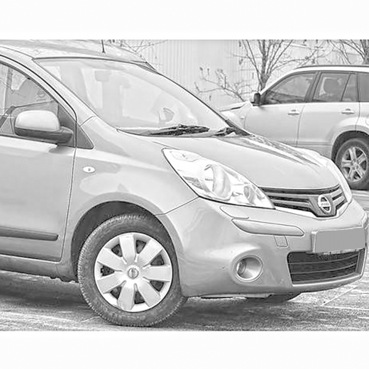 Крыло переднее Nissan Note '05-'12 правое под повторитель контрактное