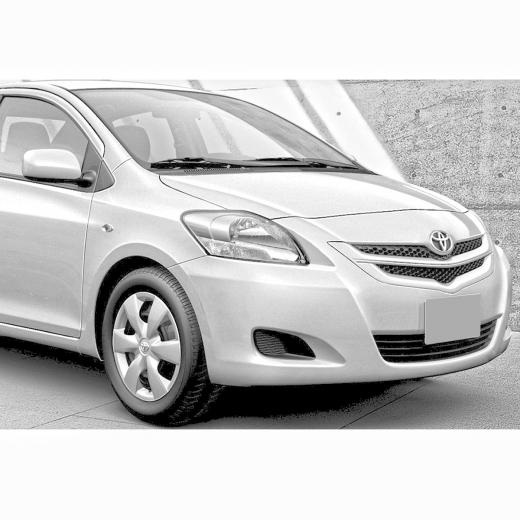 Крыло переднее Toyota Belta/ Yaris Sedan '05-'08 правое под повторитель контрактное