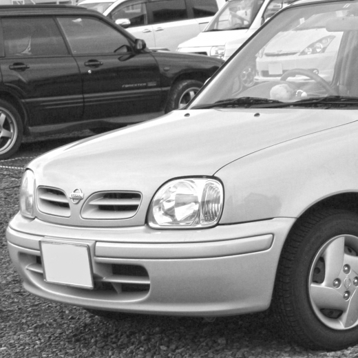 Бампер передний Nissan March/ Micra '97-'02 контрактный