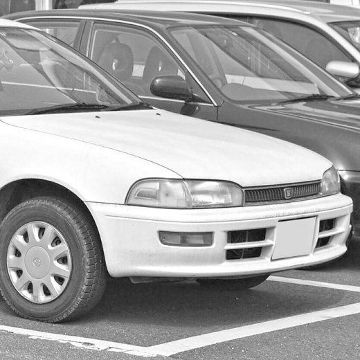 Бампер передний Toyota Sprinter Sedan '93-'95 (12-406) контрактный