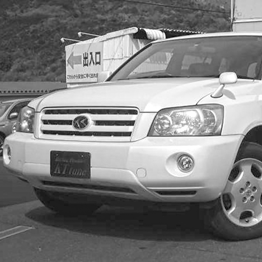 Бампер передний Toyota Kluger/ Highlander '03-'07 (114-77828) контрактный