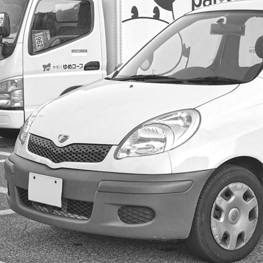 Бампер передний Toyota Funcargo/ Yaris Verso 02-'05 (52-040) контрактный