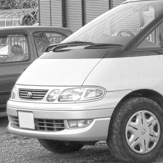 Бампер передний Toyota Estima Emina '96-'00 (28-107) контрактный