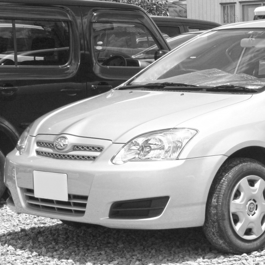 Бампер передний Toyota Allex/ Runx '04-'06  Corolla HB (EU-spec) '04-'07 (02-97)  контрактный