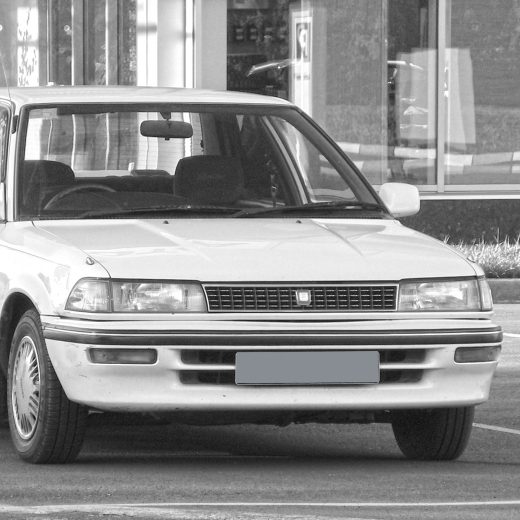Бампер передний Toyota Corolla '89-'91 (12-324) контрактный