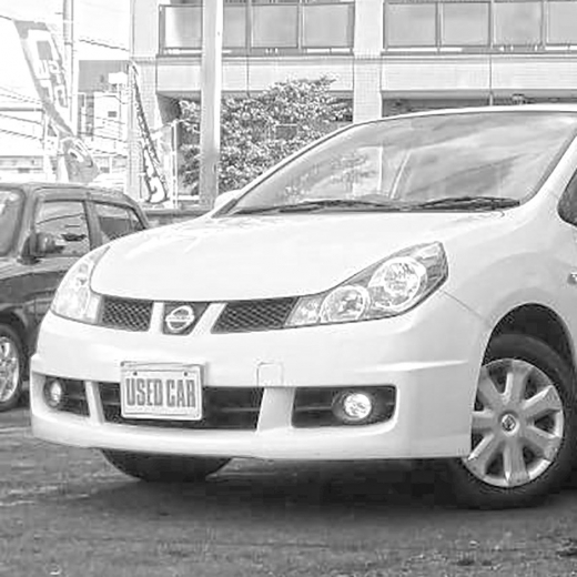Бампер передний Nissan Wingroad Aero '05-'17 контрактный