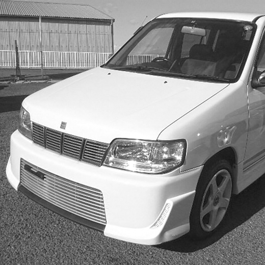 Бампер передний Nissan Cube Rider '00-'02 контрактный