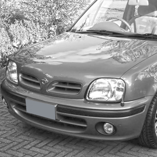 Бампер передний Nissan March/ Micra '97-'02 (010-6911) контрактный