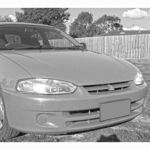 Бампер передний Mitsubishi Mirage '97-'00 контрактный HB