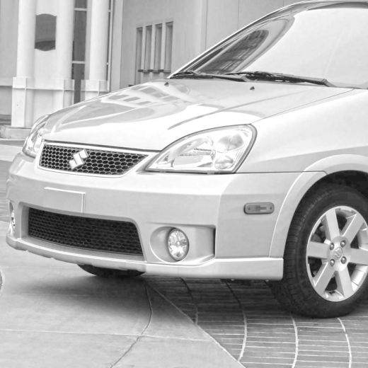 Бампер передний Suzuki Aerio (M18A)/ Liana S '04-'07 (42-43) контрактный 