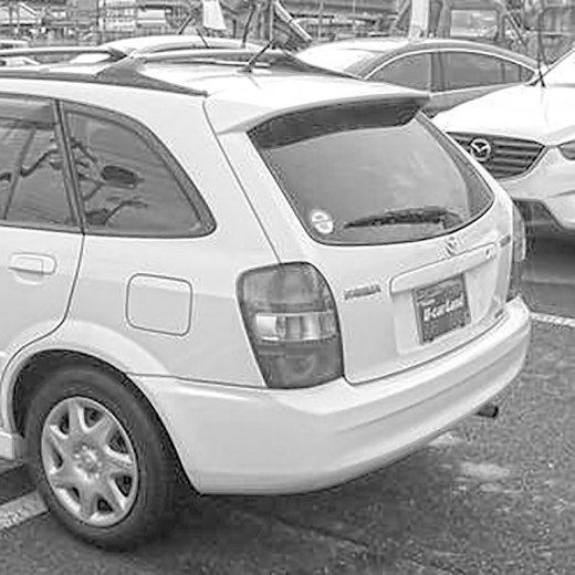 Бампер задний Mazda Familia '98-'04 контрактный Wagon