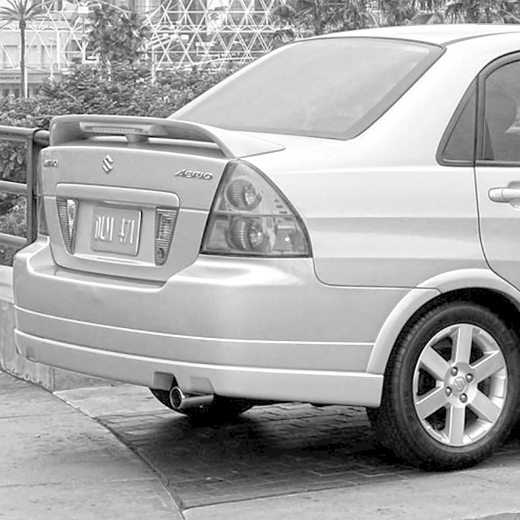 Бампер задний Suzuki Aerio (1.8L)/ Liana (S) '02-'07  контрактный Sedan