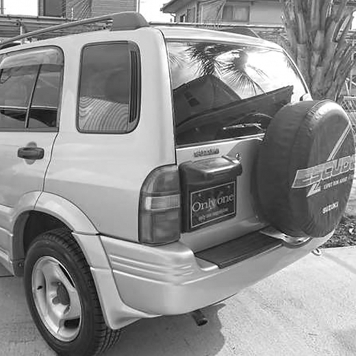 Бампер задний Suzuki Escudo/ Grand Vitara '97-'00 (5door) контрактный 