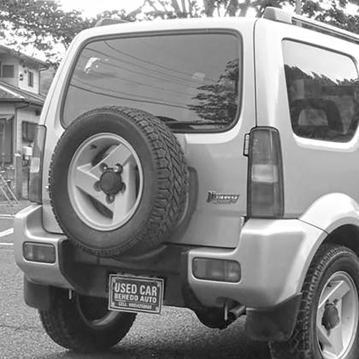Бампер задний Suzuki Jimny Wide '98-'02/ Jimny Sierra '02-'18 контрактный