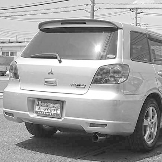 Бампер задний Mitsubishi Airtrek Aerio Sport '01-'05 контрактный