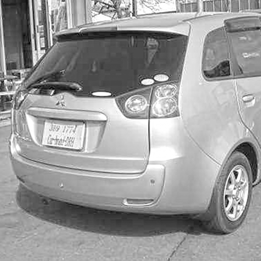 Бампер задний Mitsubishi Colt Plus '04-'12 контрактный