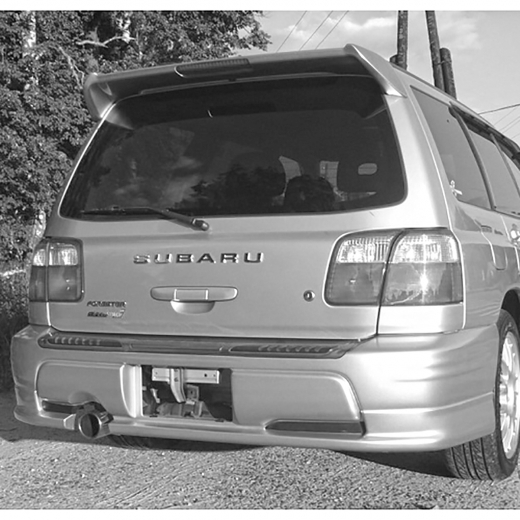 Бампер задний Subaru Forester '99-'02 aero spec контрактный 
