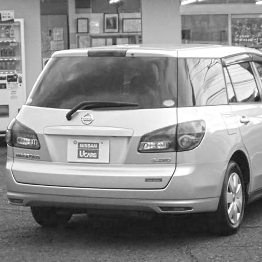 Бампер задний Nissan Wingroad '05-'17 контрактный