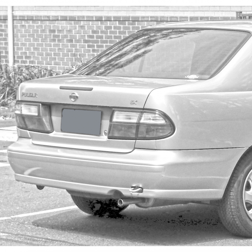 Бампер задний Nissan Pulsar/ Almera '95-'00 контрактный Sedan