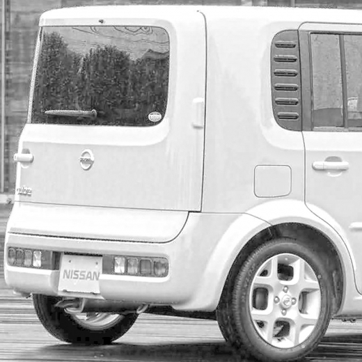Бампер задний Nissan Cube '02-'08 контрактный