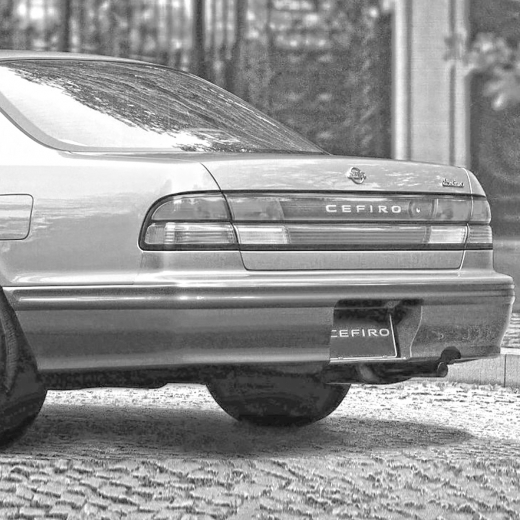 Бампер задний Nissan Cefiro/ Maxima '94-'97 контрактный Sedan 