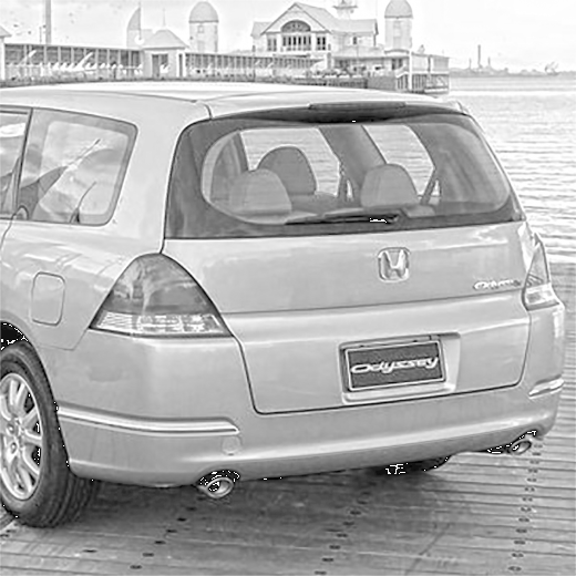 Бампер задний Honda Odyssey '03-'06 контрактный