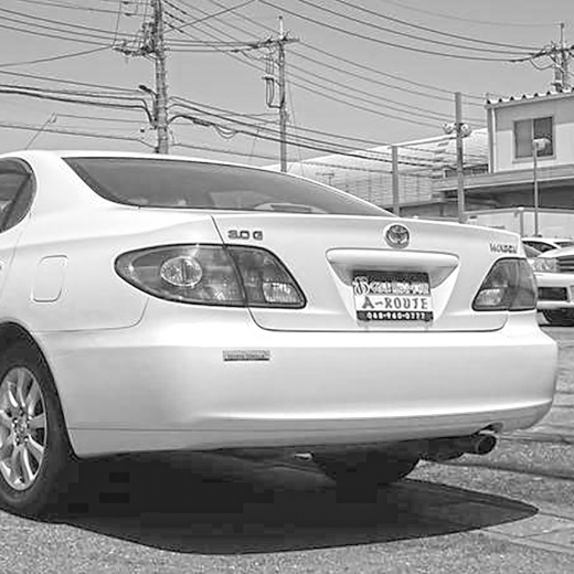 Бампер задний Toyota Windom/ Lexus ES '01-'06 контрактный