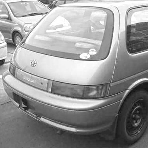 Бампер задний Toyota Corolla II/ Corsa/ Tercel '90-'94 контрактный HB
