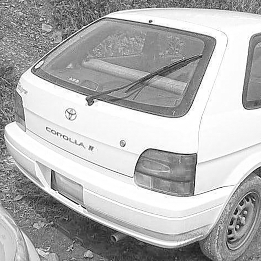 Бампер задний Toyota Corolla II/ Corsa/ Tercel '94-'97 контрактный HB