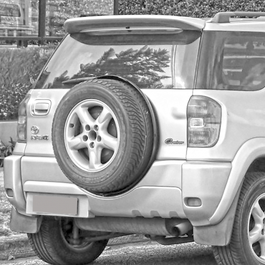 Бампер задний Toyota Rav4 3 Door '00-'05 комплект контрактный