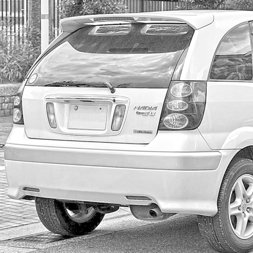 Бампер задний Toyota Nadia Type SU '98-'03 контрактный
