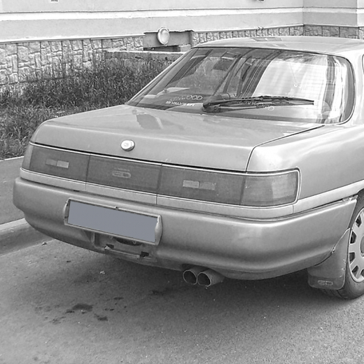 Бампер задний Toyota Carina ED '89-'93 контрактный