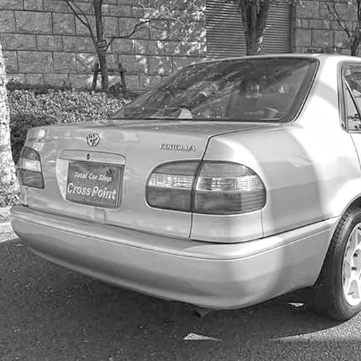 Бампер задний Toyota Corolla '97-'00 контрактный Sedan