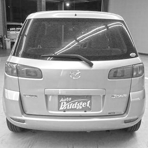 Бампер задний Mazda Demio '02-'05 контрактный
