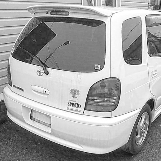 Бампер задний Toyota Corolla Spacio '99-'01 контрактный