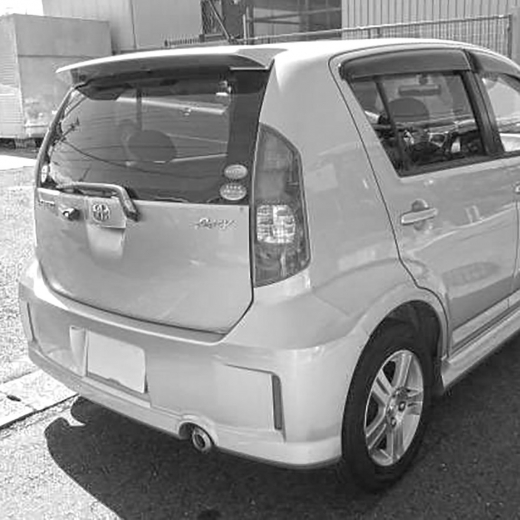 Бампер задний Daihatsu Boon Custom/ Toyota Passo Racy '04-'10  контрактный