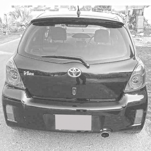 Бампер задний Toyota Vitz RS '08-'10/ Yaris RS HB '08-'10 контрактный 